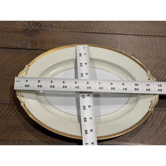 Noritake China 4984 Gracewood - 16 1/4” Serving Platter - Picture 2 of 6